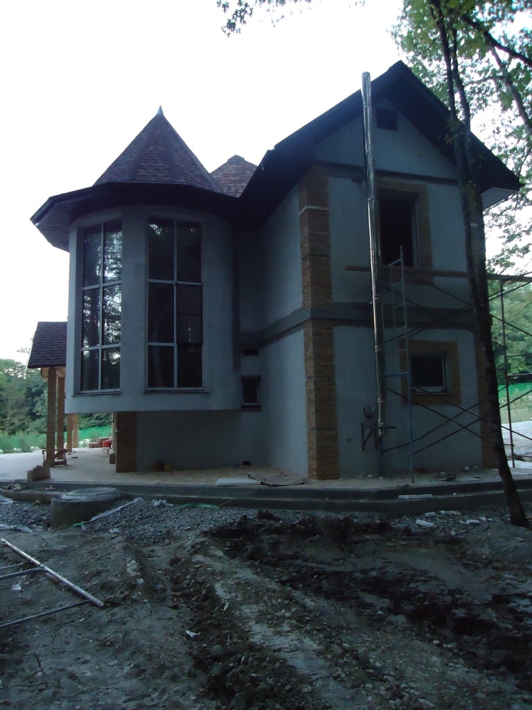 Двухэтажный жилой дом  в с. Текос Геленджикский район